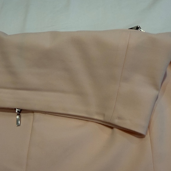 Cop.Copine Light Pink/salmon color Mini Skirt with Zipper Details - Picture 12 of 15